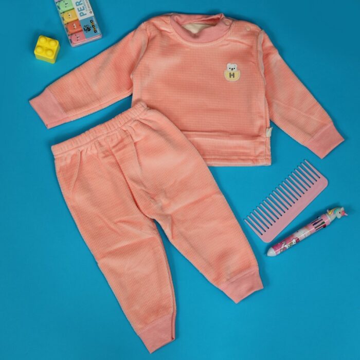 103378166_67de11c757500 بجامة (قطعتين) للأطفال لون زهري - الصورة 1