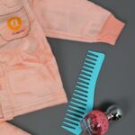 ⁦بجامة (قطعتين) للأطفال لون برتقالي فاتح⁩ - الصورة ⁦5⁩