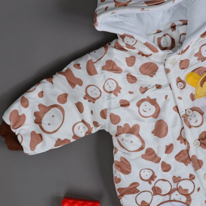 ⁦تبان بيبي لون ابيض وبني⁩ - الصورة ⁦5⁩