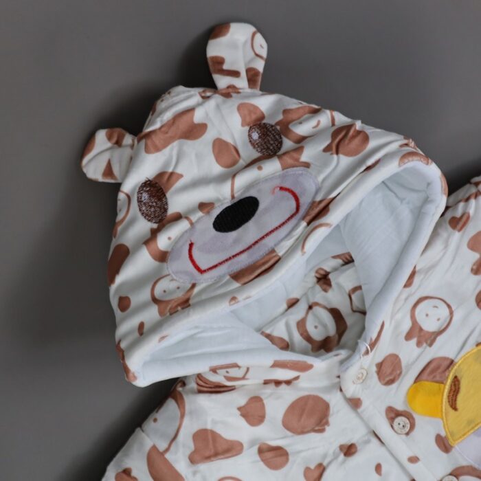 ⁦تبان بيبي لون ابيض وبني⁩ - الصورة ⁦6⁩