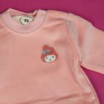 ⁦بجامة مبطنة (قطعتين) للأطفال لون زهري⁩ - الصورة ⁦6⁩