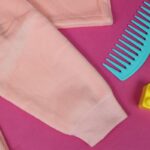 ⁦بجامة مبطنة (قطعتين) للأطفال لون زهري⁩ - الصورة ⁦7⁩