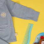 ⁦بجامة (قطعتين) للأطفال لون ازرق⁩ - الصورة ⁦2⁩