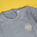 ⁦بجامة (قطعتين) للأطفال لون ازرق⁩ - الصورة ⁦5⁩