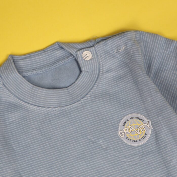 ⁦بجامة (قطعتين) للأطفال لون ازرق⁩ - الصورة ⁦5⁩