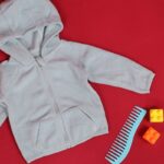 ⁦جاكيت فوتر للأطفال لون أخضر فيروزي⁩ - الصورة ⁦2⁩