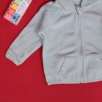 ⁦جاكيت فوتر للأطفال لون أخضر فيروزي⁩ - الصورة ⁦4⁩