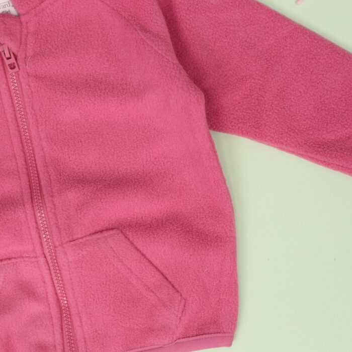 ⁦جاكيت فوتر للأطفال لون زهري⁩ - الصورة ⁦5⁩