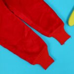 ⁦بجامة (قطعتين) للأطفال لون احمر⁩ - الصورة ⁦8⁩