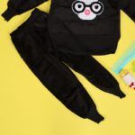 ⁦بجامة (قطعتين) للأطفال لون أسود⁩ - الصورة ⁦2⁩