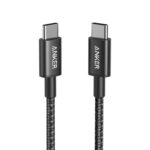 ANKER Durable Braided Fast-Charging USB-C to USB-C Cable 60W 3.3 Ft ( 1 M )