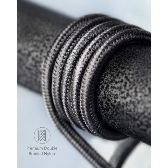 ⁦ANKER Durable Braided Fast-Charging USB-C to USB-C Cable 60W 3.3 Ft ( 1 M )⁩ - الصورة ⁦2⁩