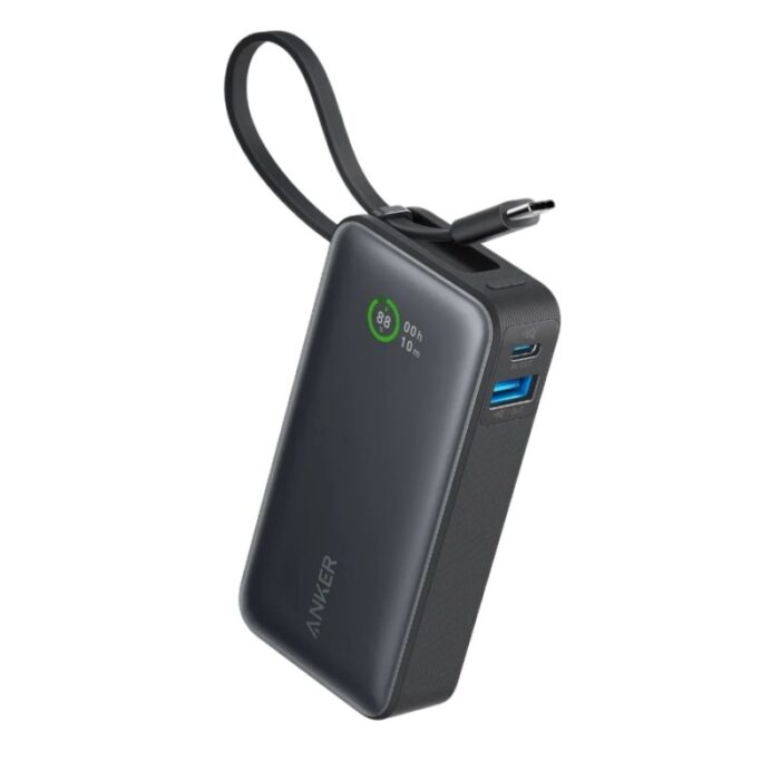 103378218_67de123c82d50 ANKER Lightweight with Built-in USB-C Cable 10000mAh 30W Nano Power Bank - الصورة 1