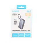 ⁦ANKER Lightweight with Built-in USB-C Cable 10000mAh 30W Nano Power Bank⁩ - الصورة ⁦7⁩