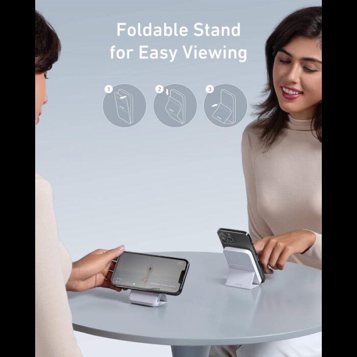 ⁦ANKER Charge Wire-Free Anywhere Anytime MagGo 5000mAh 7.5W Power Bank⁩ - الصورة ⁦2⁩