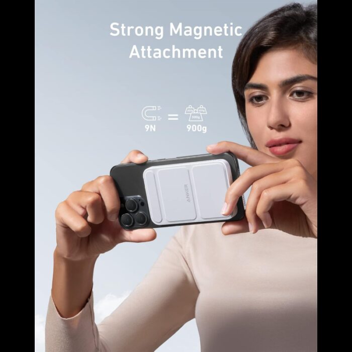 ⁦ANKER Charge Wire-Free Anywhere Anytime MagGo 5000mAh 7.5W Power Bank⁩ - الصورة ⁦4⁩