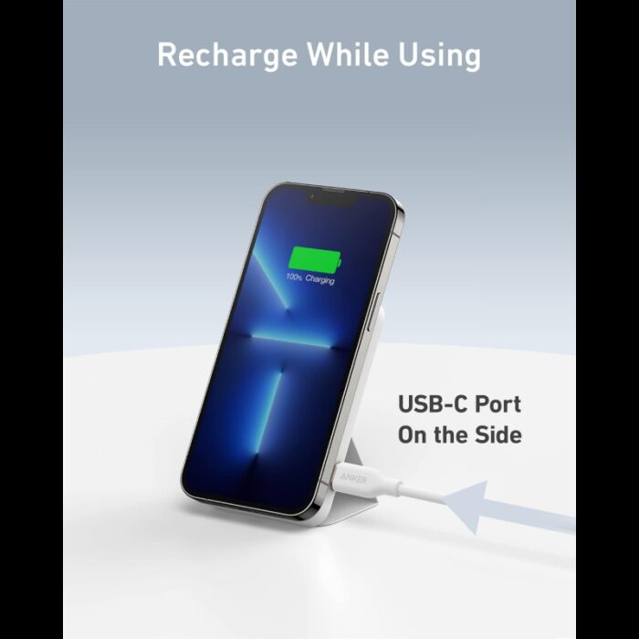 ⁦ANKER Charge Wire-Free Anywhere Anytime MagGo 5000mAh 7.5W Power Bank⁩ - الصورة ⁦5⁩