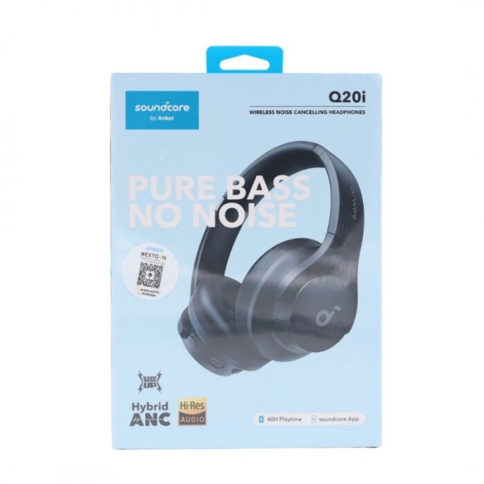 ⁦soundcore by ANKER Q20i Noise Cancelling Wireless Headphones ( Black )⁩ - الصورة ⁦5⁩