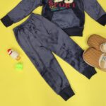 ⁦بجامة (قطعتين) للأطفال لون كحلي⁩ - الصورة ⁦4⁩