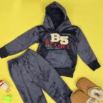 ⁦بجامة (قطعتين) للأطفال لون كحلي⁩ - الصورة ⁦5⁩