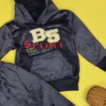 ⁦بجامة (قطعتين) للأطفال لون كحلي⁩ - الصورة ⁦6⁩