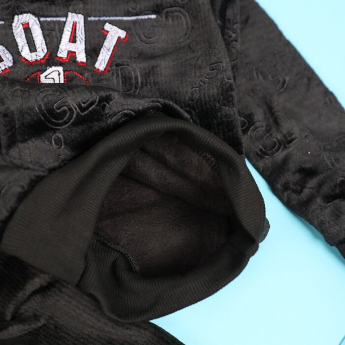 ⁦بجامة (قطعتين) للأطفال لون أسود⁩ - الصورة ⁦9⁩