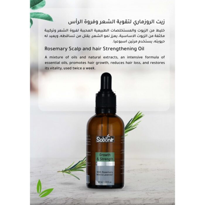 103378282_67de12c73f3c4 زيت لتقوية وتعزيز الشعر بالنعناع والروزماري واللافندر 60 مل - الصورة 1