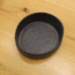 جاط بوسلان بتصميم دائري قطر 23 سم لون اسود