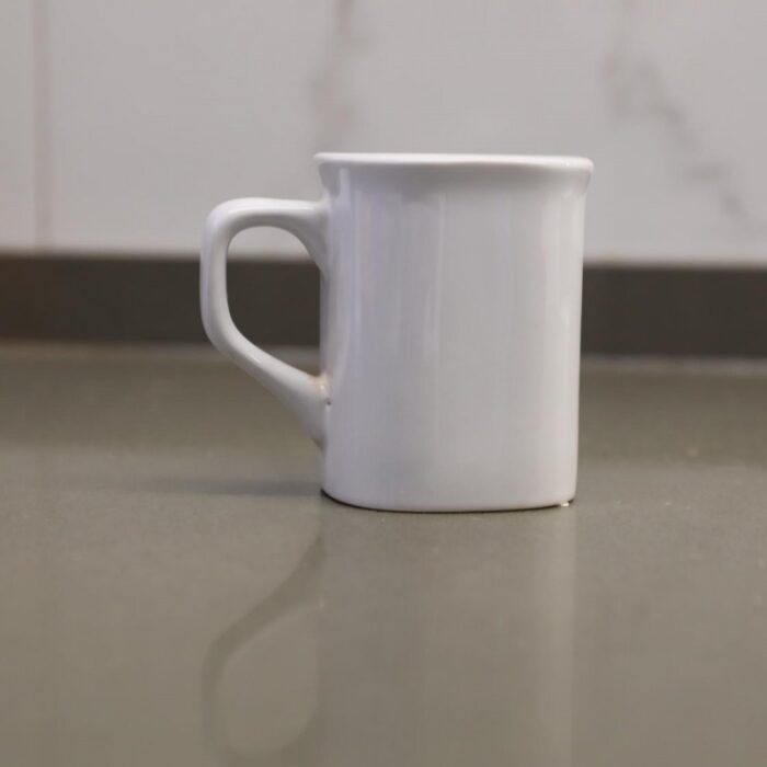 ⁦فنجان بورسلان حجم صغير لون ابيض⁩ - الصورة ⁦1⁩