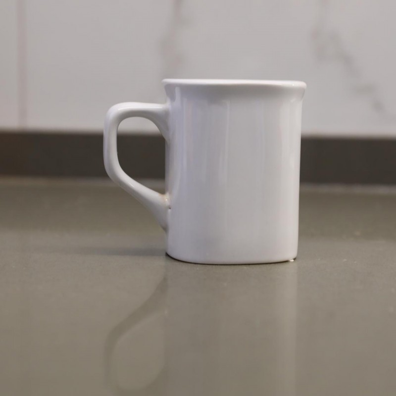 ⁦فنجان بورسلان حجم صغير لون ابيض⁩ - الصورة ⁦1⁩