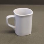 ⁦فنجان بورسلان حجم صغير لون ابيض⁩ - الصورة ⁦3⁩