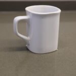 ⁦فنجان بورسلان حجم صغير لون ابيض⁩ - الصورة ⁦4⁩