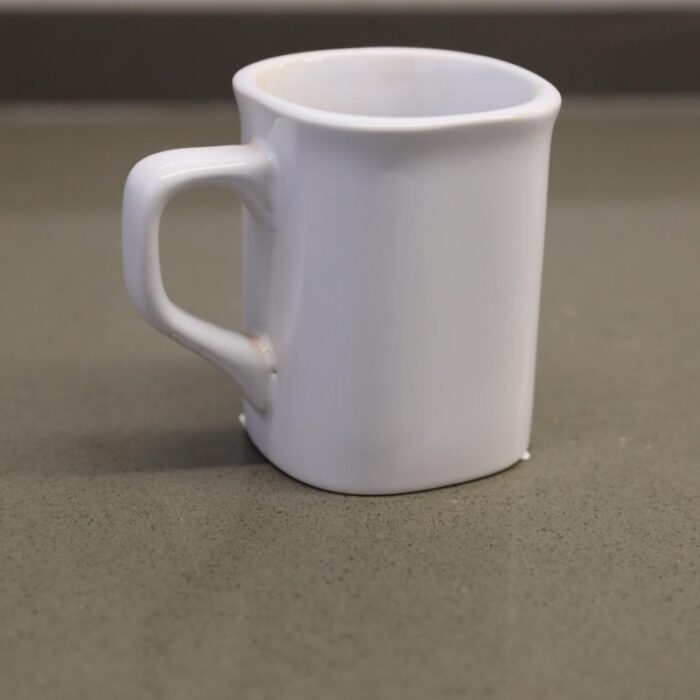 ⁦فنجان بورسلان حجم صغير لون ابيض⁩ - الصورة ⁦4⁩