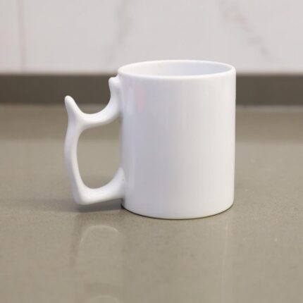 مج بورسلان سعة 250 مل لون ابيض