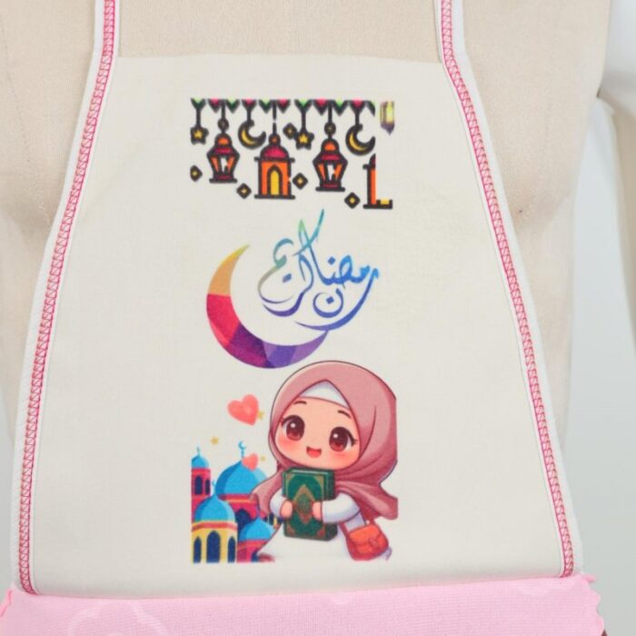 ⁦مريول مطبخ مع بشكير مدمج⁩ - الصورة ⁦5⁩