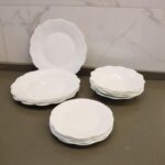 ⁦طقم صحون 18 قطعة لون ابيض⁩ - الصورة ⁦3⁩