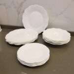 ⁦طقم صحون 18 قطعة لون ابيض⁩ - الصورة ⁦5⁩