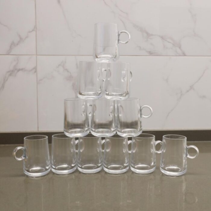 ⁦طقم كاسات شاي زجاج شفاف عدد 12 قطعة⁩ - الصورة ⁦5⁩