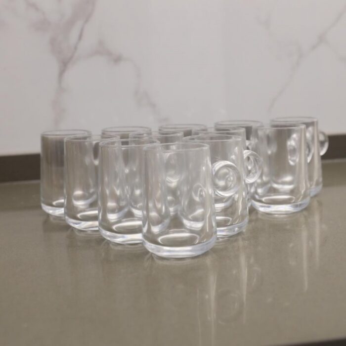 ⁦طقم كاسات شاي زجاج شفاف عدد 12 قطعة⁩ - الصورة ⁦7⁩
