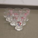 ⁦طقم كاسات شاي زجاج بتصميم رمضاناني 6 قطع سعة 125 مل⁩ - الصورة ⁦3⁩