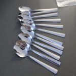 ⁦طقم ملاعق ستانلس ستيل 12 قطعة لون فضي⁩ - الصورة ⁦4⁩