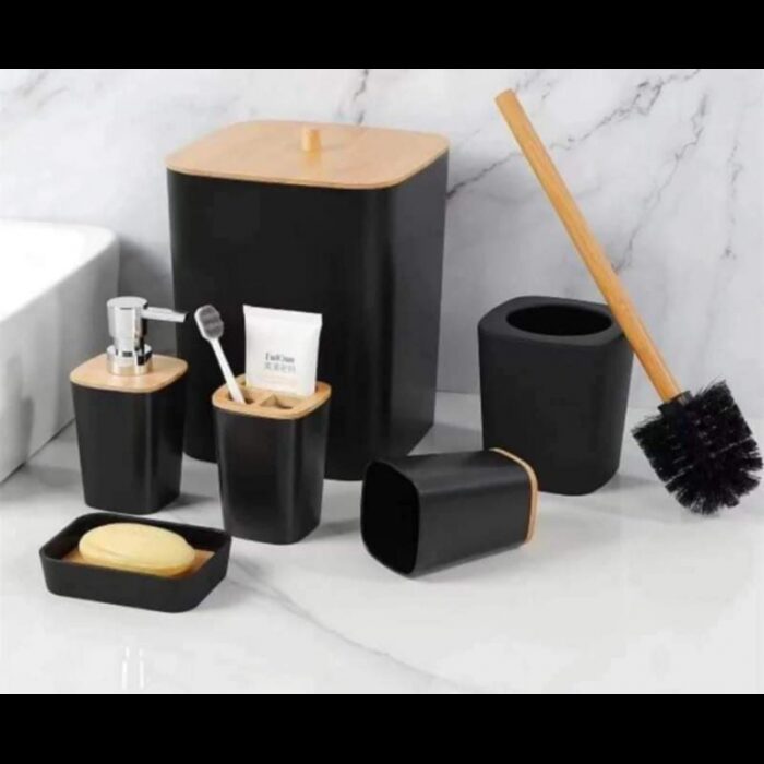 103378348_67de132ea6d7c طقم اكسسوارات حمام 6 قطع - الصورة 1