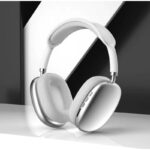 سماعة لاسلكية P9 لون أبيض وسلفر