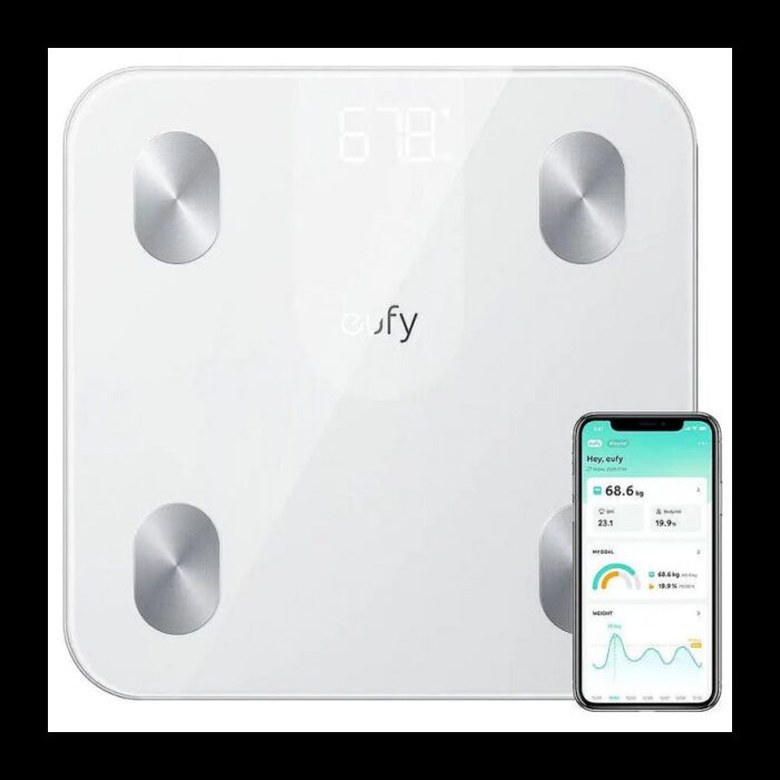 ⁦eufy by Anker Smart Scale A1 Compact Digital Scale with Bluetooth with 12 Measurements⁩ - الصورة ⁦1⁩