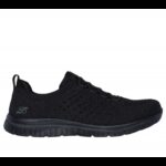 ⁦Skechers Women's Virtue - Show Runner Shoes - حذاء سكيتشرز فيرتشر شو رانر للنساء لون اسود⁩ - الصورة ⁦2⁩