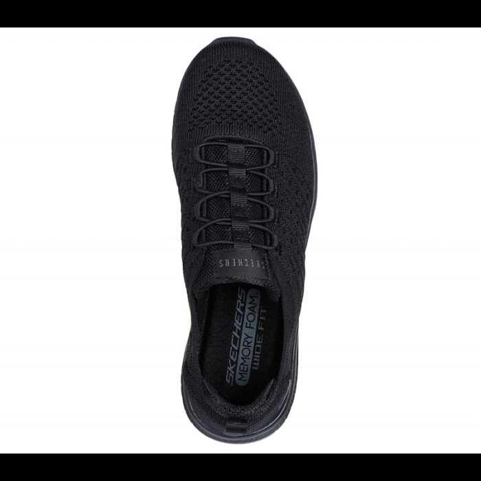 ⁦Skechers Women's Virtue - Show Runner Shoes - حذاء سكيتشرز فيرتشر شو رانر للنساء لون اسود⁩ - الصورة ⁦3⁩