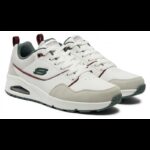 ⁦Skechers Men's Uno - Retro One Shoes - حذاء سكيتشرز أونو - ريترو ون للرجال لون أوفوايت وبيج⁩ - الصورة ⁦6⁩