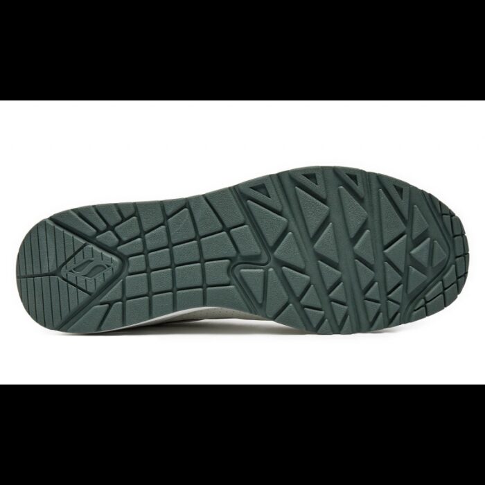 ⁦Skechers Men's Uno - Retro One Shoes - حذاء سكيتشرز أونو - ريترو ون للرجال لون أوفوايت وبيج⁩ - الصورة ⁦9⁩