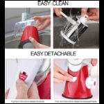 ⁦مبشرة خضار يدوية متعددة الوظائف | بثلاث شفرات⁩ - الصورة ⁦4⁩