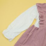 ⁦فستان للأطفال لون زهري⁩ - الصورة ⁦7⁩